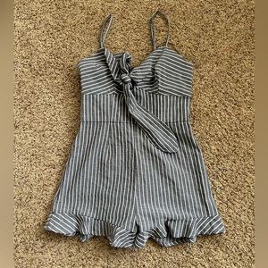 The Fifth Label pinstripe romper